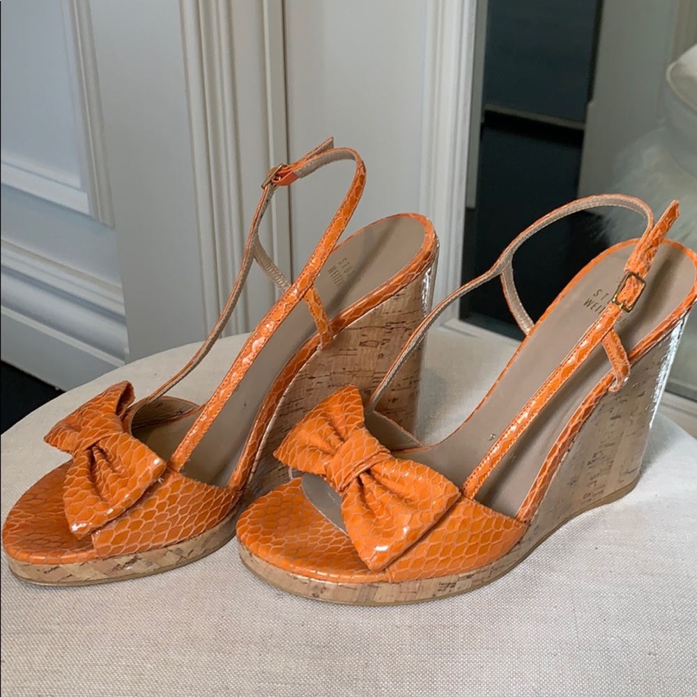 Stuart Weitzman wedge sandals